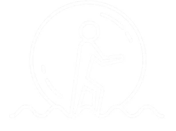 zorbing at Grennglamping